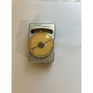 Vintage Showa Kidney Sunset Unnotic Model 31 Exposure Camera Light Meter Japan🔥